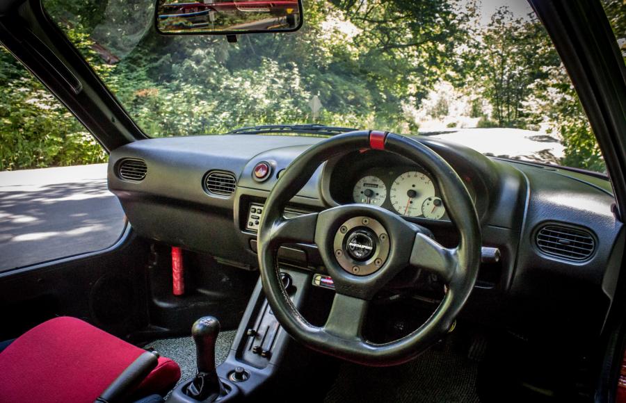 Панель приборов Autozam AZ-1 Mazdaspeed A-spec (PG6SA) 1992 года  (фото 8 из 13)